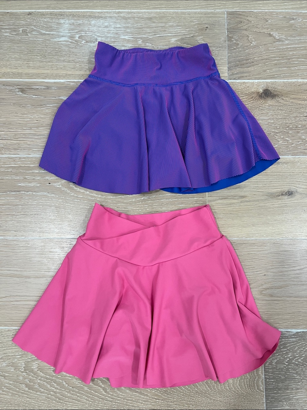 Old Navy Girls Pink and Purple Athletic Skorts Set - Size 10/12